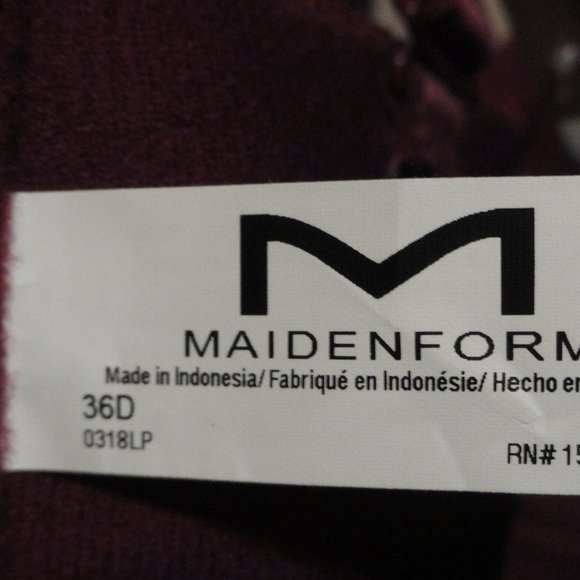 Madenform Extreme Lift Maximize your curves, NWT 36D bra~Purple - Picture 7 of 7